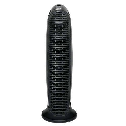 QuietClean® Oscillating Tower w/ Permanent Washable Filter – Medium Rooms, Black, HFD230