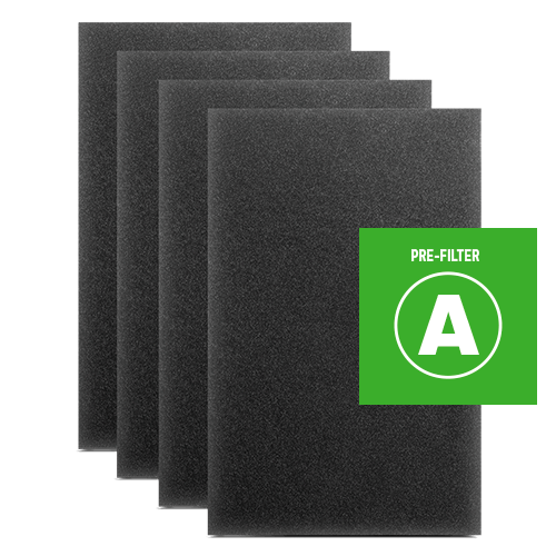 1 Year A Pre-Filter Kit for HEPA Air Purifiers for Extra Large Rooms, HRF-A300