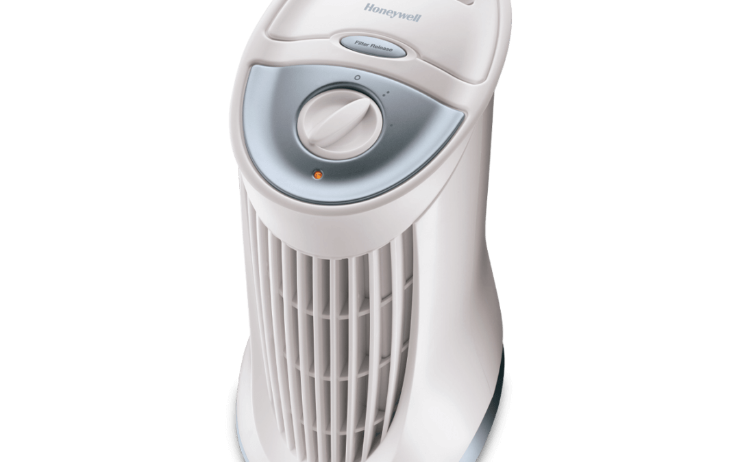 QuietClean® Compact Air Purifier w/ Permanent Washable Filter, White, HFD-010-2
